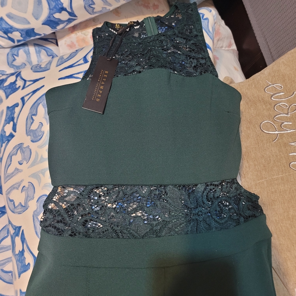 Green 1 piece outfit